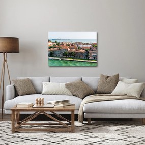 Obraz - Letecký pohľad na mesto (70x50 cm)
