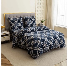 Obliečky mikroplyš POLARA modré Rozmer obliečky: 70 x 80 cm | 140 x 200 cm