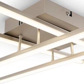 Brilagi - LED stropné svietidlo STRIPES LED/37W/230V strieborné