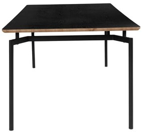 Čierny jedálenský stôl 100x200 cm Alto – Støraa