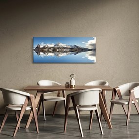 Obraz hôr a ich odrazu (120x50 cm)