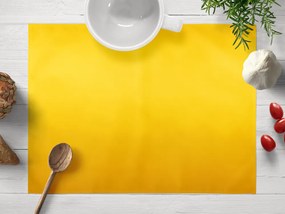 Biante Saténové prestieranie na stôl polyesterový Satén LUX-014 Kanárikovo žlté 30x40 cm