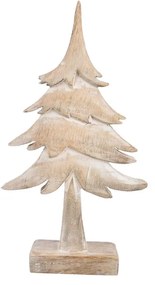 4Home Dekorácia z mangového dreva Frozen Tree, 30 cm, S