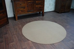 Okrúhly koberec AKTUA Breny béžový