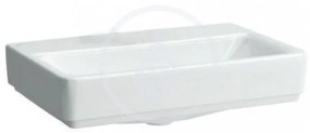 LAUFEN Pro S Umývadlo, 550 mm x 380 mm, bez otvoru na batériu, bez prepadu, biela H8129520001421
