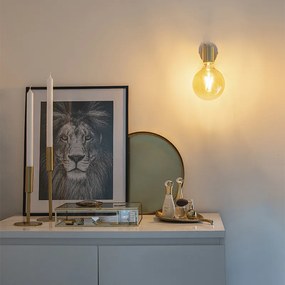 Inteligentná nástenná lampa Art Deco zlatá vrátane G95 WiFi žiarovky - Facil