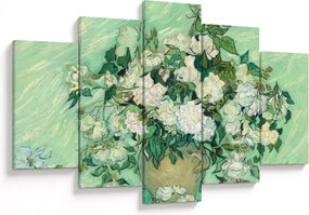 Obraz - Vincent van Gogh, Roses, reprodukcia (150x105 cm)