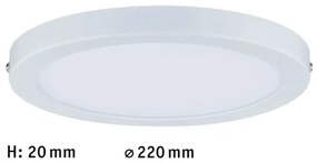 Paulmann 70868 - LED/18,5W Stmievateľný panel ATRIA 230V 2700K biela
