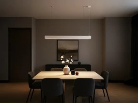 LED luster na lanku LED/55W/230V 3000/4000/6500K 120 cm biela