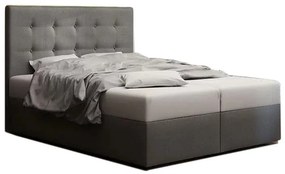 Čalúnená posteľ DOUBLE 1 + úložný priestor + matrac - cosmic160 / 180x200