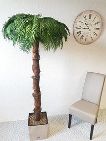 Umelá palma- tmavá s kôrou 200 cm