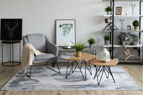 Koberec AKRYL VALENCIA 5040 Nebeský/Sivý