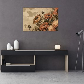 Obraz - Včelia lúka II. (90x60 cm)