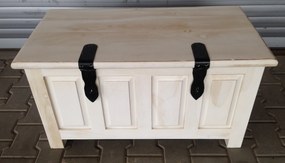 furniture-nabytek.cz - Truhla drevená 90x45x45 z indického masívu palisander