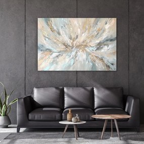 DUBLEZ | Abstraktný obraz z dreva - Zlatý vír