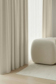 Velúrový záves SOFT VELVET krémový 140x250 cm