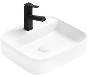 Mexen Sofia, umývadlo na dosku 45 x 40 x 11 cm, biela, 22154500