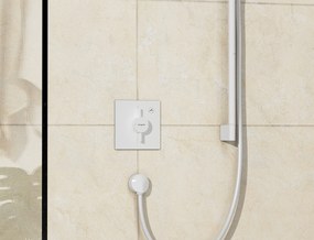 Hansgrohe DuoTurn E, batéria pod omietku pre 1 spotrebič, biela matná, HAN-75617700