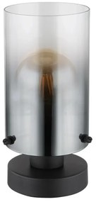 Globo 15907T - Stolná lampa FLORENTINA 1xE27/40W/230V pr. 12,5 cm čierna