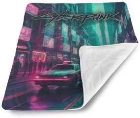 Sablio Deka pre bábätko Cyberpunk 2077 Mesto - 90x120 cm