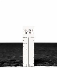 Čierny obojstranný/ručne tkaný jutový koberec 160x230 cm Braided – Hanse Home