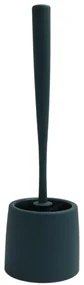 Erga Ida, toaletná WC kefa z plastu na postavenie, tmavá zelená/pine green, ERG-08452