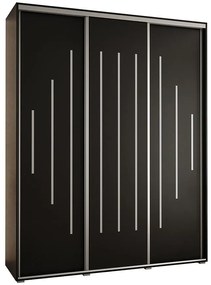 Skriňa 45 Canaris 12 190 čierna/silver