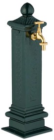 Starožitná stojaca fontána 47cm RD50835, zelená