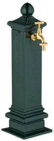 Starožitná stojaca fontána 47cm RD50835, zelená