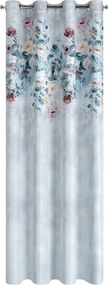 ZÁVES NA KRÚŽKOCH VIOLA 140X250 CM KVETY