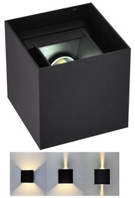 Vonkajšie nástenné svietidlo KIOTO 1xG9/5W/230V IP44 čierna