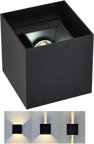 Vonkajšie nástenné svietidlo KIOTO 1xG9/5W/230V IP44 čierna