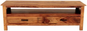 furniture-nabytek.cz - TV stolek masiv z dřeva palisandr 150x50x45