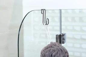 Aqualine Aqualine, CHROM LINE polica do sprchy závesná, 220x700x200 mm, chróm, 37007