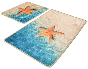 Kúpeľňové predložky v súprave 2 ks 60x100 cm Stella – Foutastic