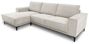 Krémová rohová pohovka (ľavý roh) Copenhagen – Scandic