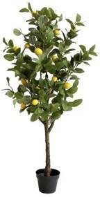 Umelý strom - citronovník s plodmi v keramickom kvetináči výška 140 cm Chic Antique 43548