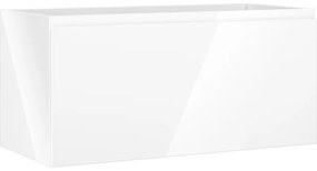 Mexen Orio, kúpeľňová skrinka 100 cm, 1 zásuvka, biela lesklá, 91A10-10047-1-BF00