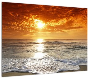 Obraz západ slnka na Korzike (70x50 cm)