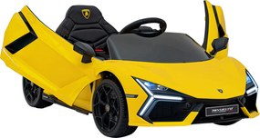 Ramiz Lamborghini Revuelto vozidlo Žltá