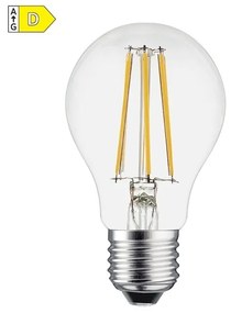 Diolamp LED Filament žiarovka číra A60 6W/230V/E27/6500K/840Lm/360°