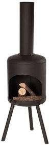 Ohnisko s komínom Gozo Black M