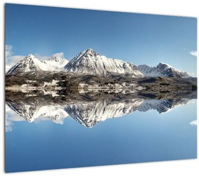 Obraz hôr a ich odrazu (70x50 cm)