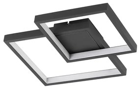 LED stropné svietidlo Porto 32 čierne