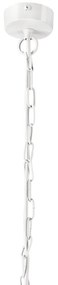 Luster na reťazi CEDRIC II 4xE27/60W/230V biela
