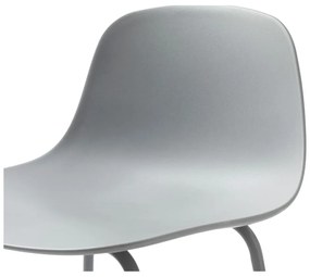 Sivá plastová barová stolička 92,5 cm Whitby – Unique Furniture
