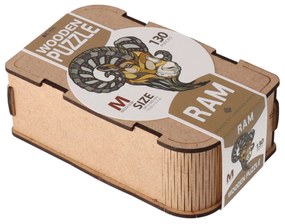 EWA Drevené puzzle v krabičke - Baran