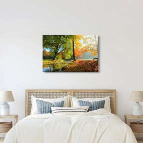 Obraz - Pokojná jesenná krajina (90x60 cm)