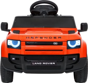 Elektrické autíčko Land Rover Defender oranžové