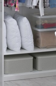 Šatníková skriňa Mega 24, biela